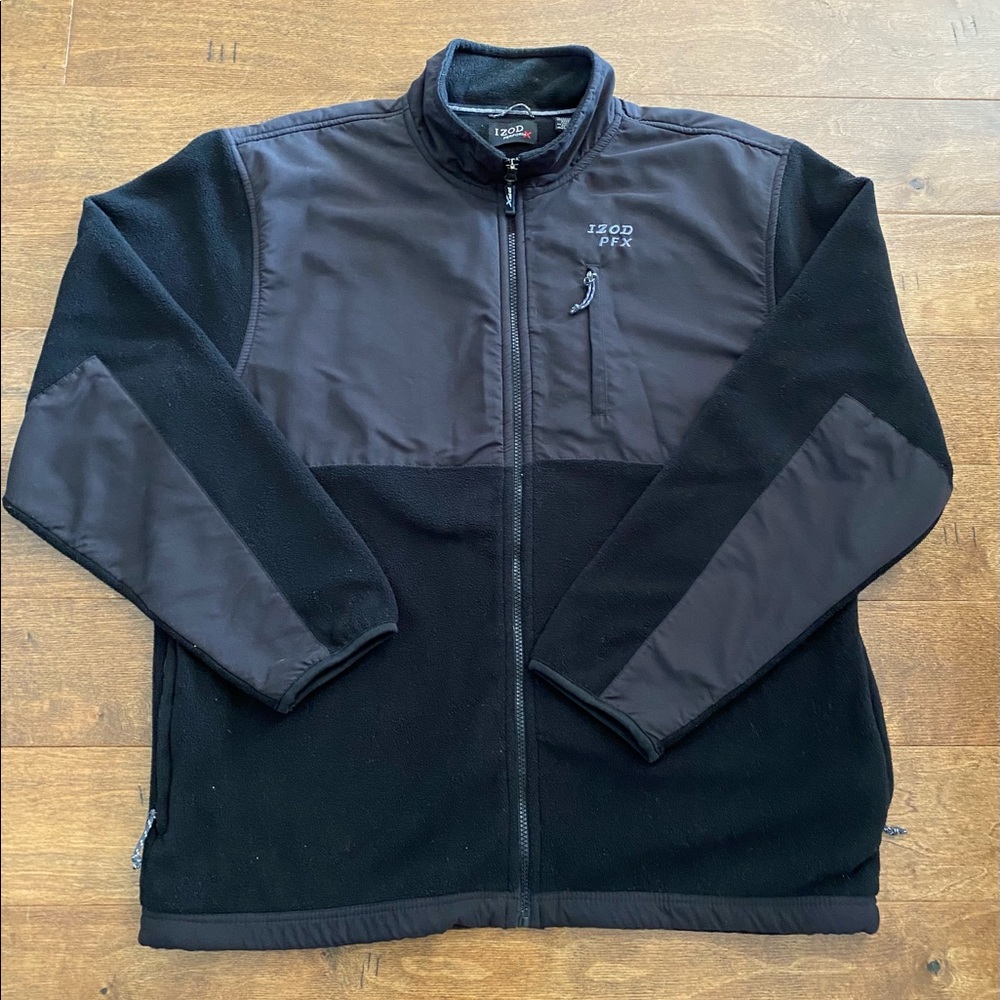 IZOD PerformX Jacket Men’s Size XL Black Full